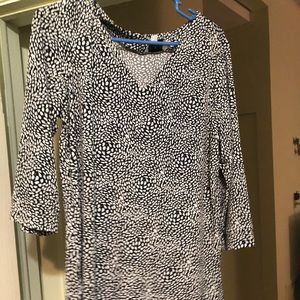 Black & White Dress Shirt